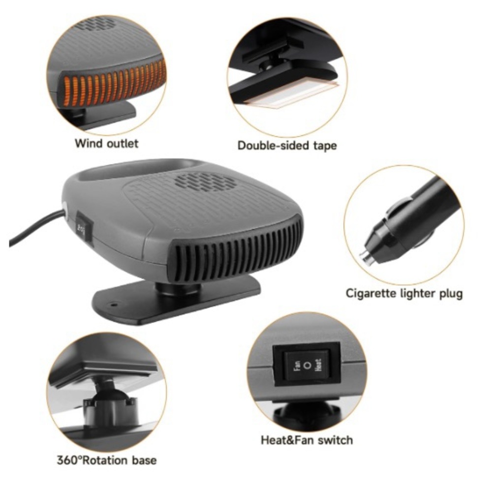 Auto Heater/Fan - Picture 3 of 7